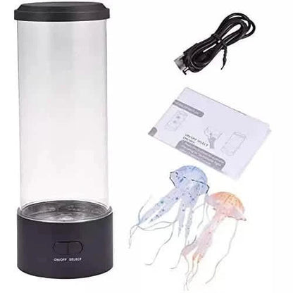 7" Jellyfish Lava Lamp Aquarium - Vibrant LED Lighting with 7 Dynamic Color Changing Settings DailySale
