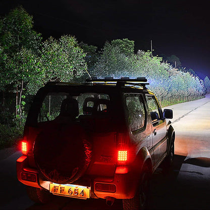 7" LED Light Bar Single Row Offroad Spot Lights DailySale