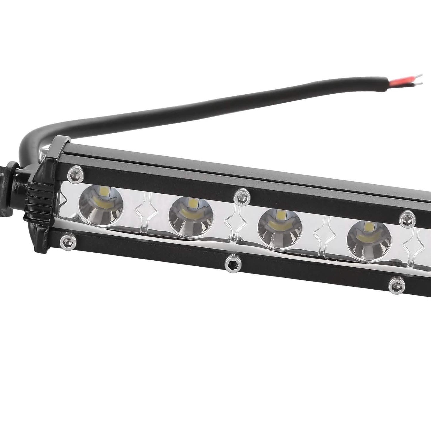 7" LED Light Bar Single Row Offroad Spot Lights DailySale
