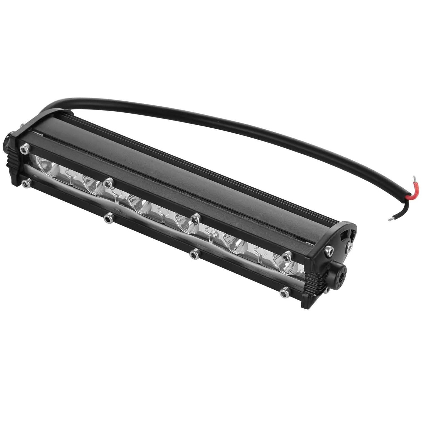 7" LED Light Bar Single Row Offroad Spot Lights DailySale