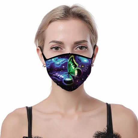 7-Pack: Butterfly Designed Fabric Masks DailySale