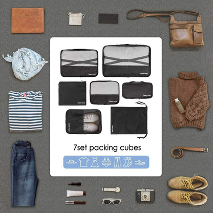 7-Pack: FITNATE Travel Storage Bag Breathable, Lightweight and Durable DailySale