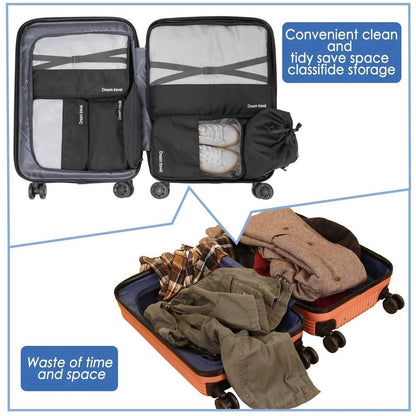 7-Pack: FITNATE Travel Storage Bag Breathable, Lightweight and Durable DailySale