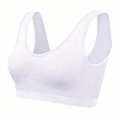 7-Pack: Solid Seamless Bra, Comfy Breathable Sporty Bra for Women's Lingerie & Underwear DailySale