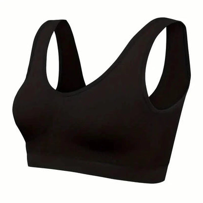 7-Pack: Solid Seamless Bra, Comfy Breathable Sporty Bra for Women's Lingerie & Underwear DailySale