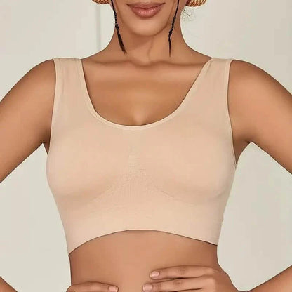 7-Pack: Solid Seamless Bra, Comfy Breathable Sporty Bra for Women's Lingerie & Underwear DailySale