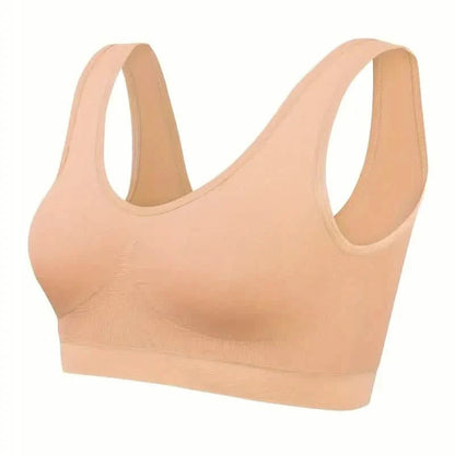 7-Pack: Solid Seamless Bra, Comfy Breathable Sporty Bra for Women's Lingerie & Underwear DailySale