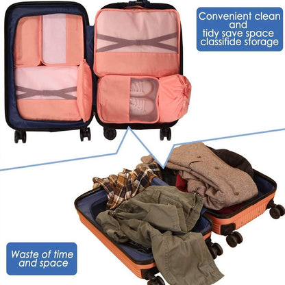 7-Pack: Travel Storage Cube Bag DailySale