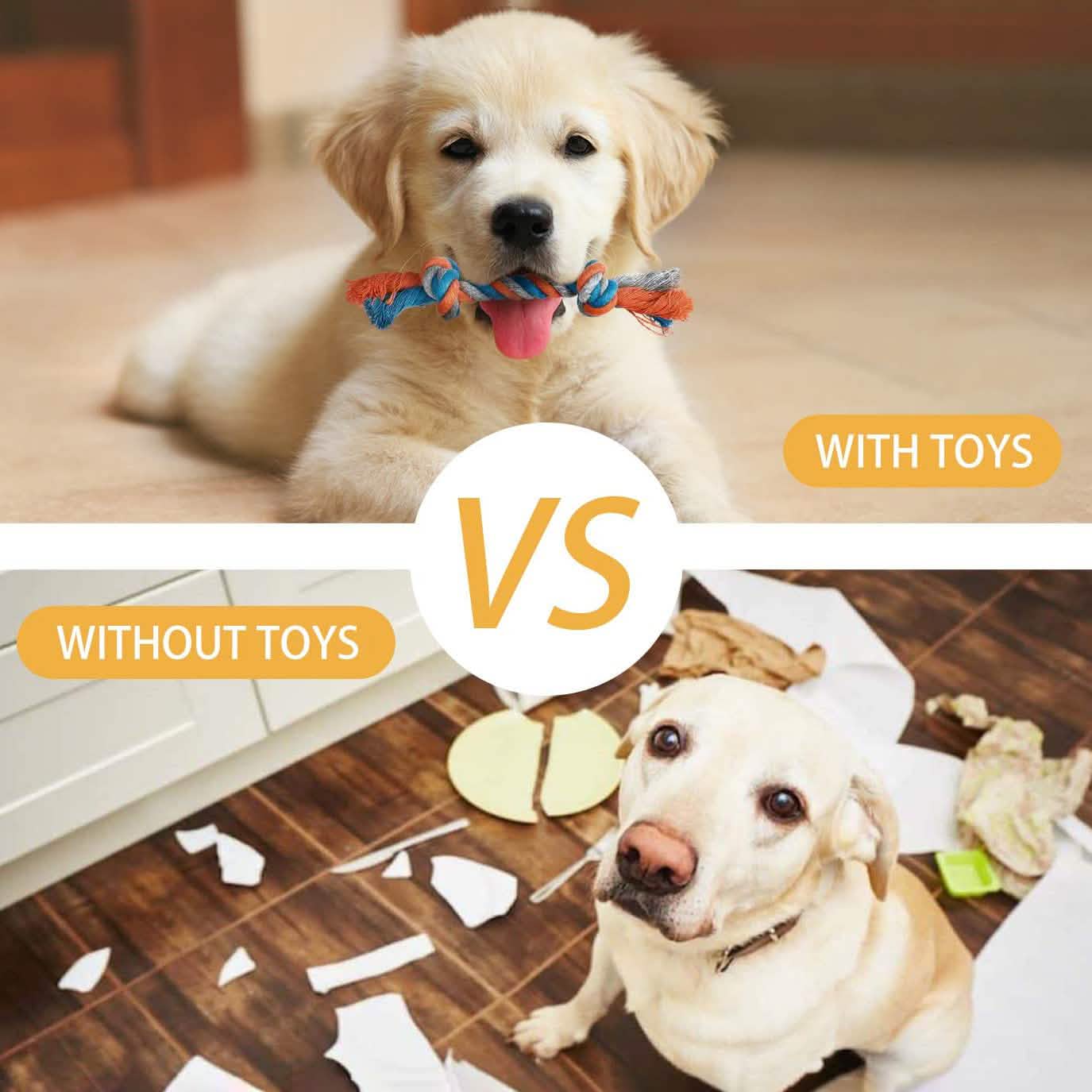 7-Piece: Puppy Cord Chew Toys DailySale