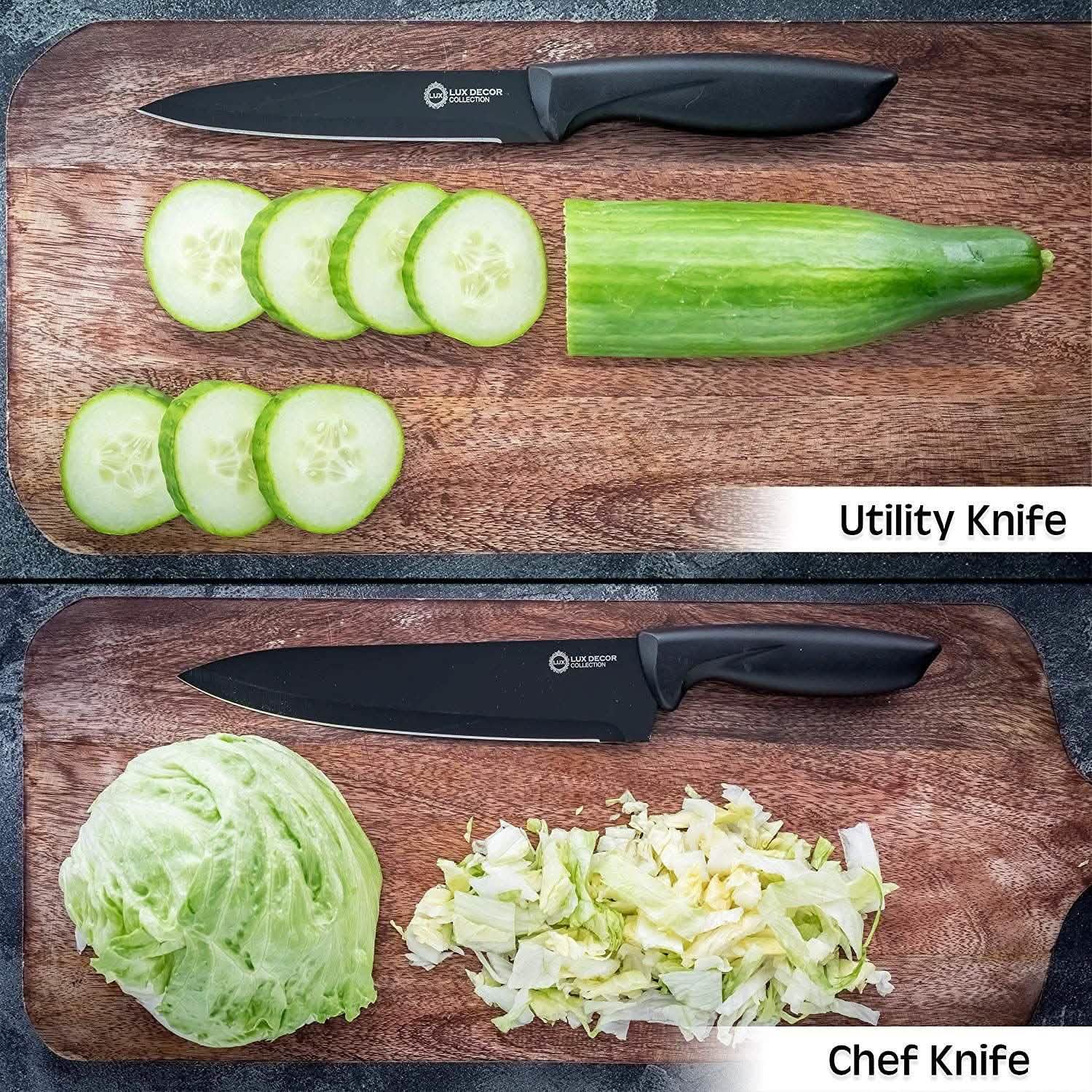 7-Piece Set: Chef Knife, Bread, Carving, Utility, Pairing, Cheese, Pizza DailySale