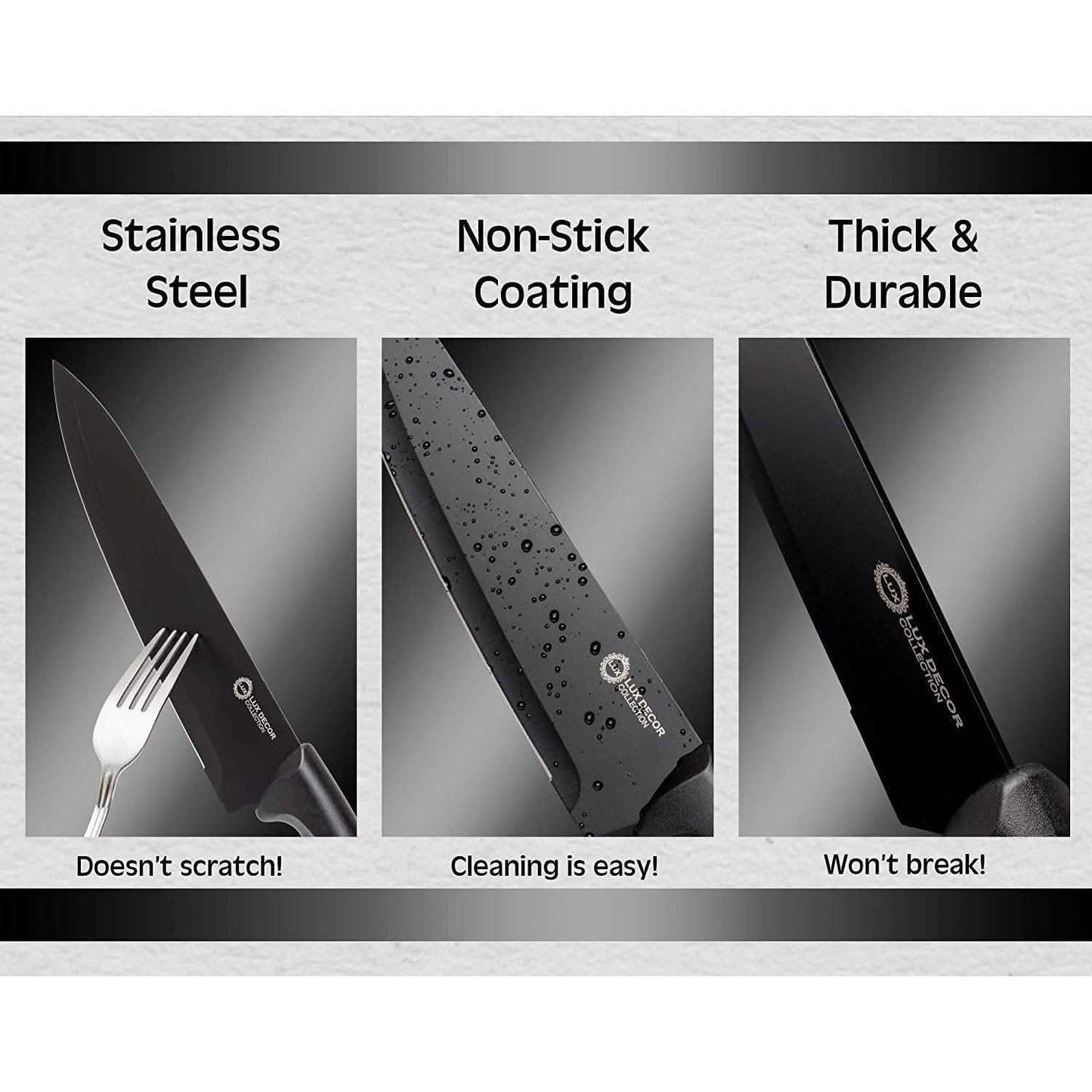 7-Piece Set: Chef Knife, Bread, Carving, Utility, Pairing, Cheese, Pizza DailySale
