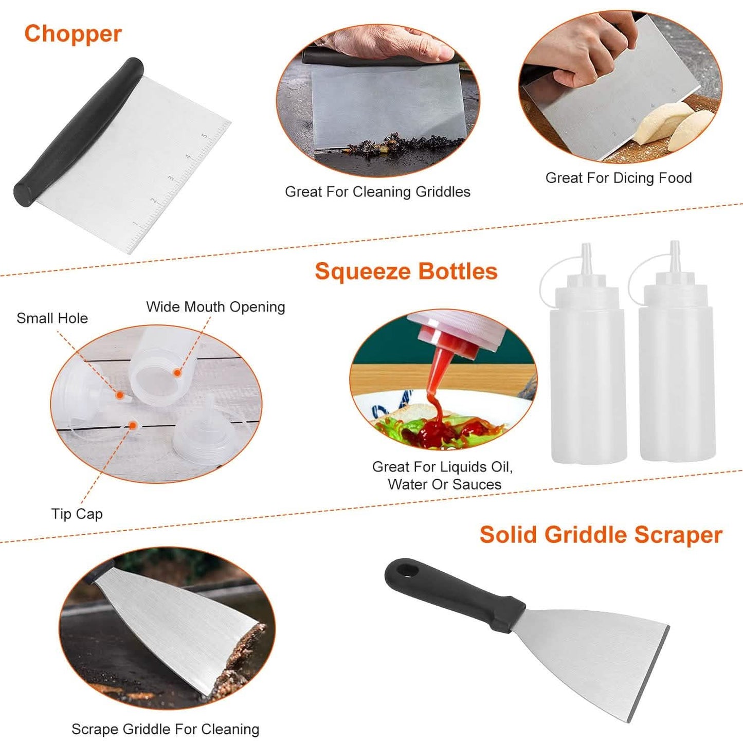 7-Piece Set: Stainless Steel BBQ Grilling Utensil Tools DailySale