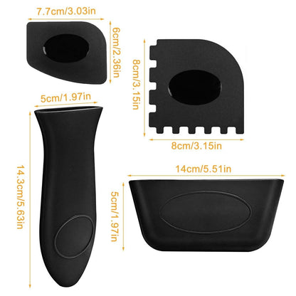 7-Piece: Silicone Hot Handle Holder DailySale