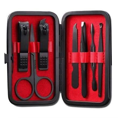 7-Piece: Stainless Steel Manicure Pedicure Kit DailySale