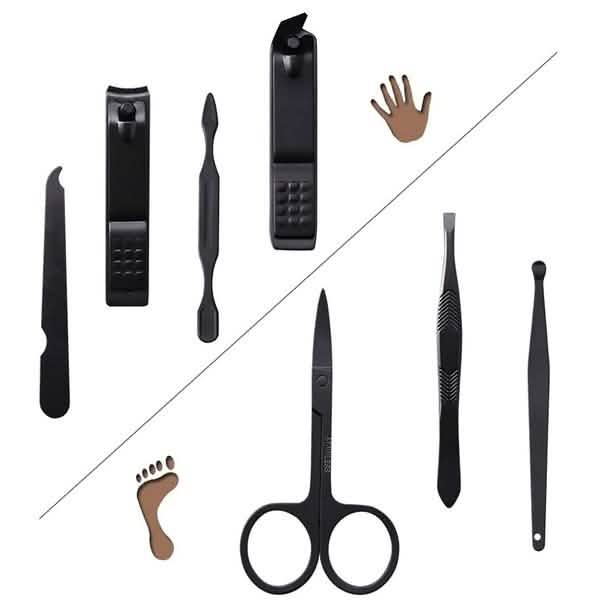 7-Piece: Stainless Steel Manicure Pedicure Kit DailySale