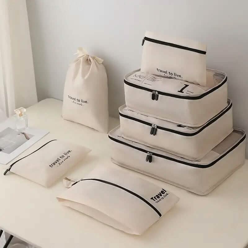 7-Piece: Travel Packaging Cube Bags DailySale
