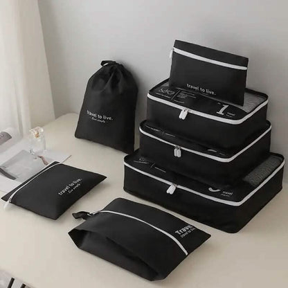 7-Piece: Travel Packaging Cube Bags DailySale