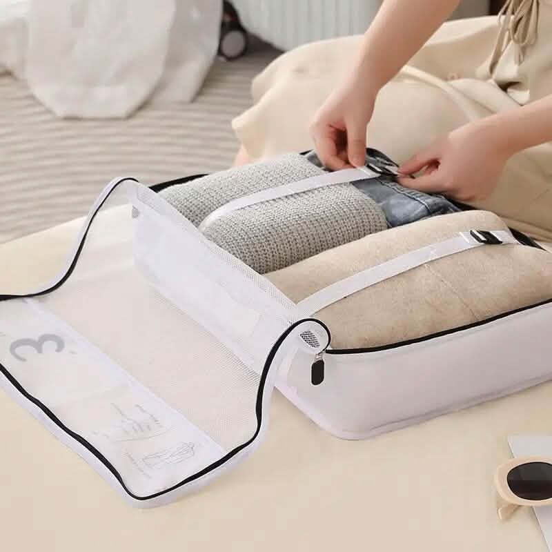 7-Piece: Travel Packaging Cube Bags DailySale