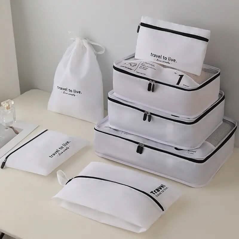 7-Piece: Travel Packaging Cube Bags DailySale