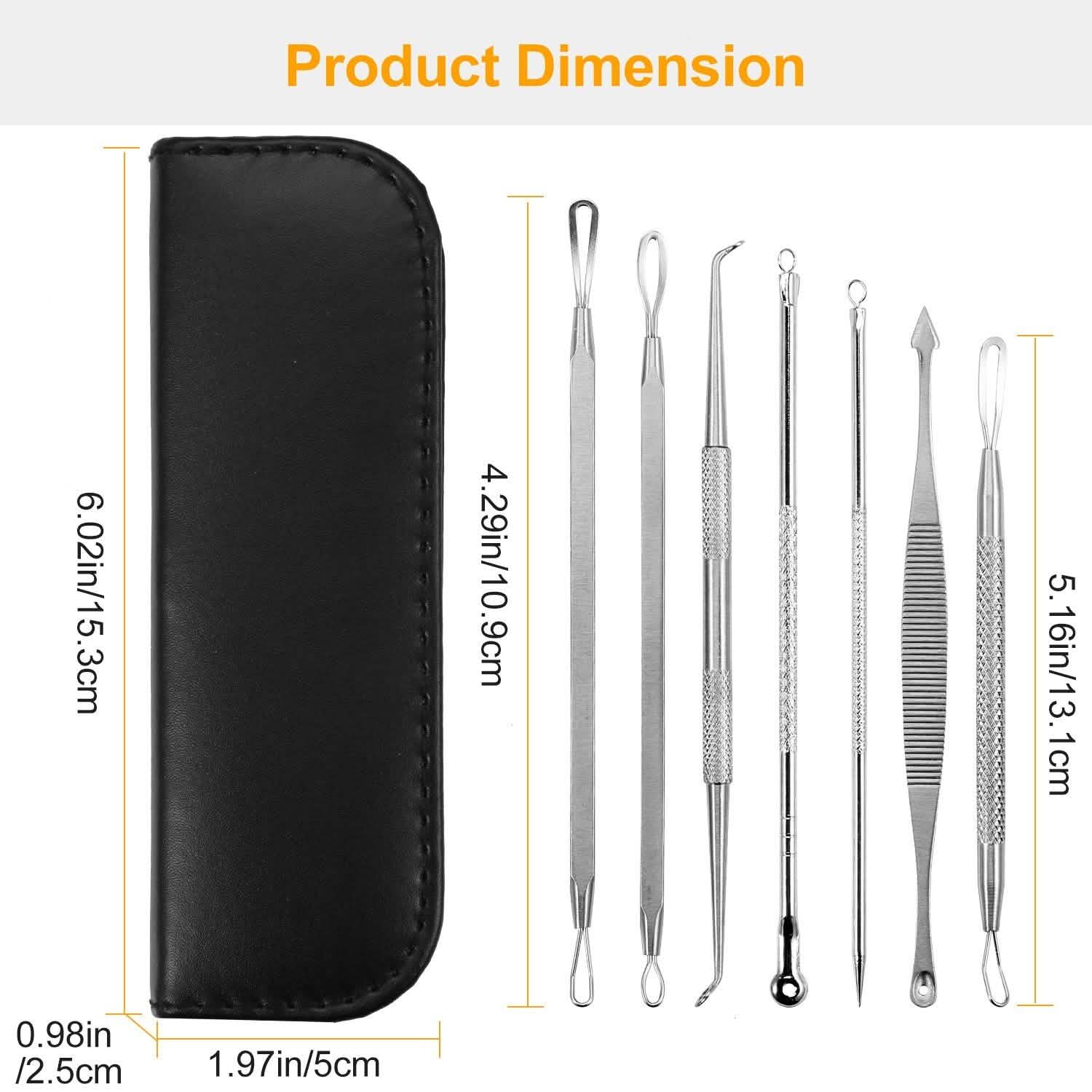 7-Pieces: Blackhead Remover Stainless Steel DailySale