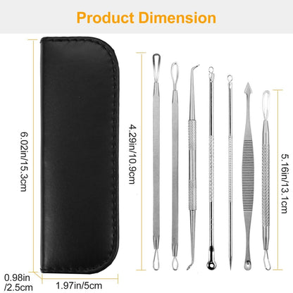 7-Pieces: Blackhead Remover Stainless Steel DailySale