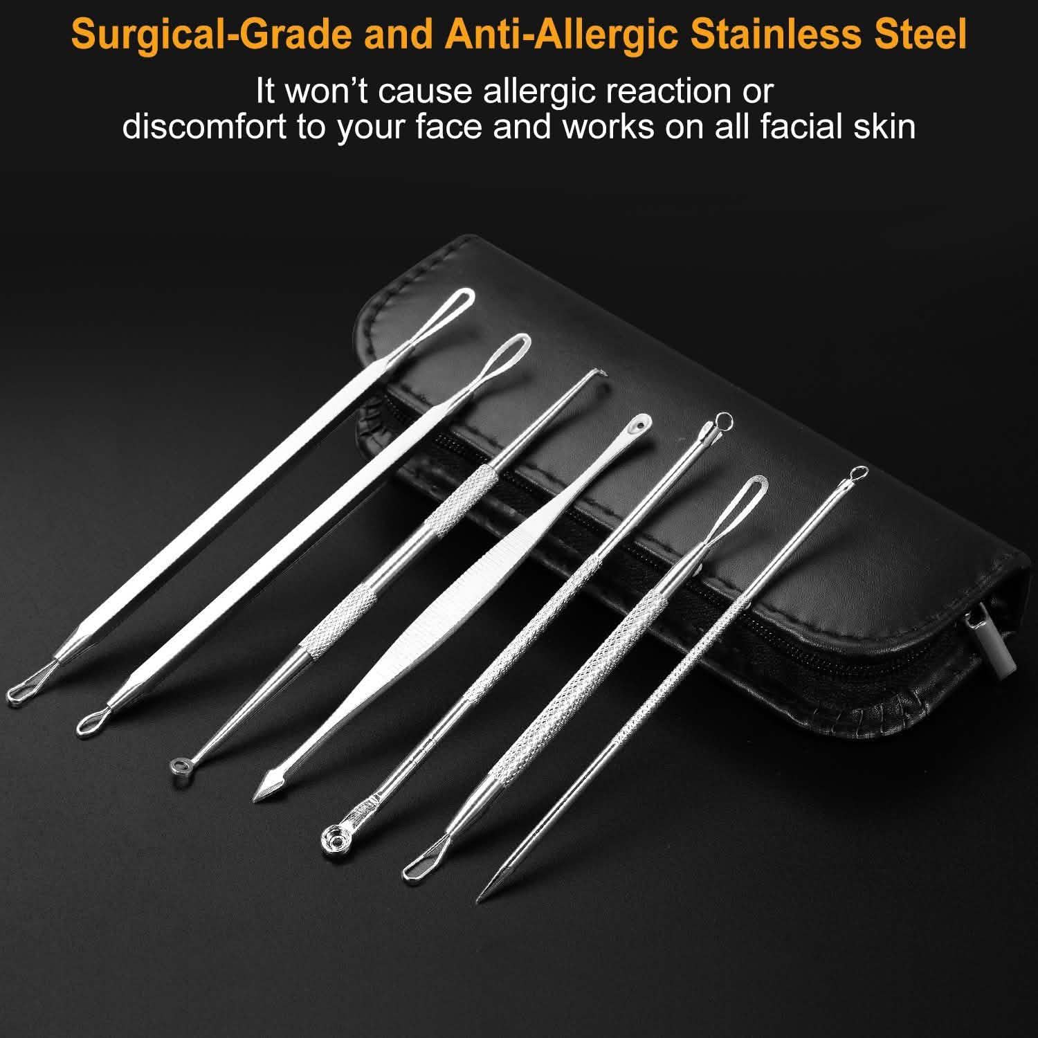 7-Pieces: Blackhead Remover Stainless Steel DailySale