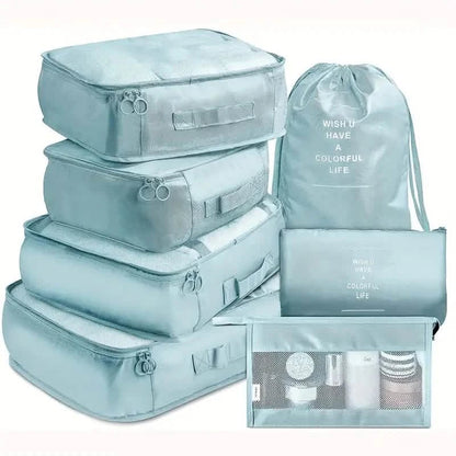 7-Pieces: Travel Luggage Packing Organizers Set DailySale