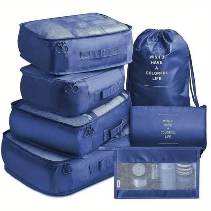 7-Pieces: Travel Luggage Packing Organizers Set DailySale