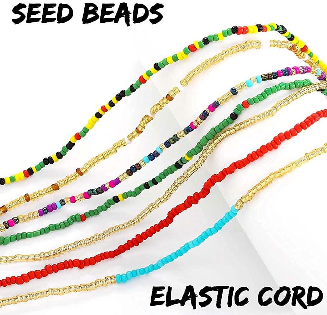 7-Pieces: Women Waist Bead Chain Belly Chain Beach Jewelry DailySale