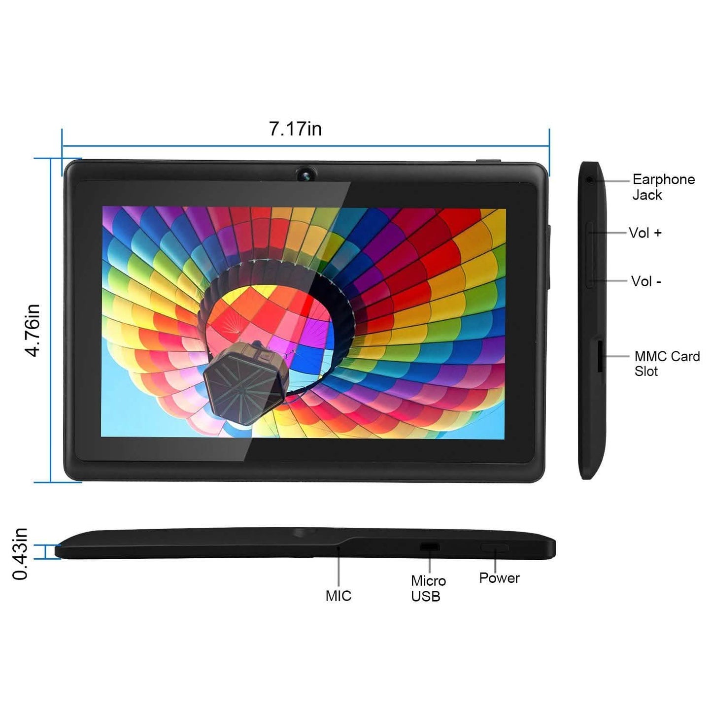 7" Touchscreen Wi-Fi Android Tablet DailySale