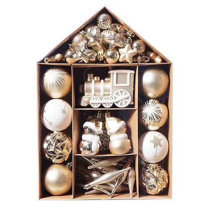 70-Pieces Set: Christmas Tree Decorations Christmas Ball DailySale