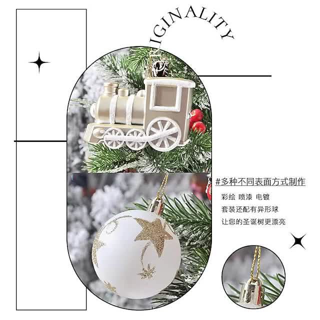 70-Pieces Set: Christmas Tree Decorations Christmas Ball DailySale