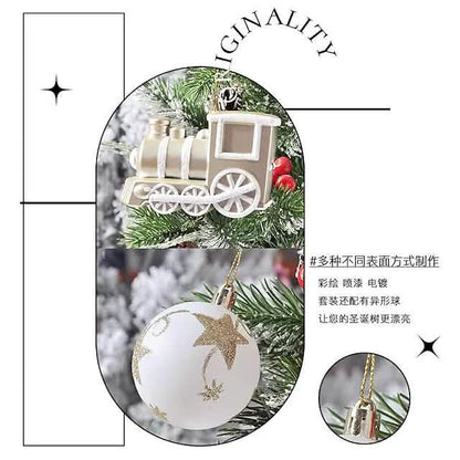 70-Pieces Set: Christmas Tree Decorations Christmas Ball DailySale