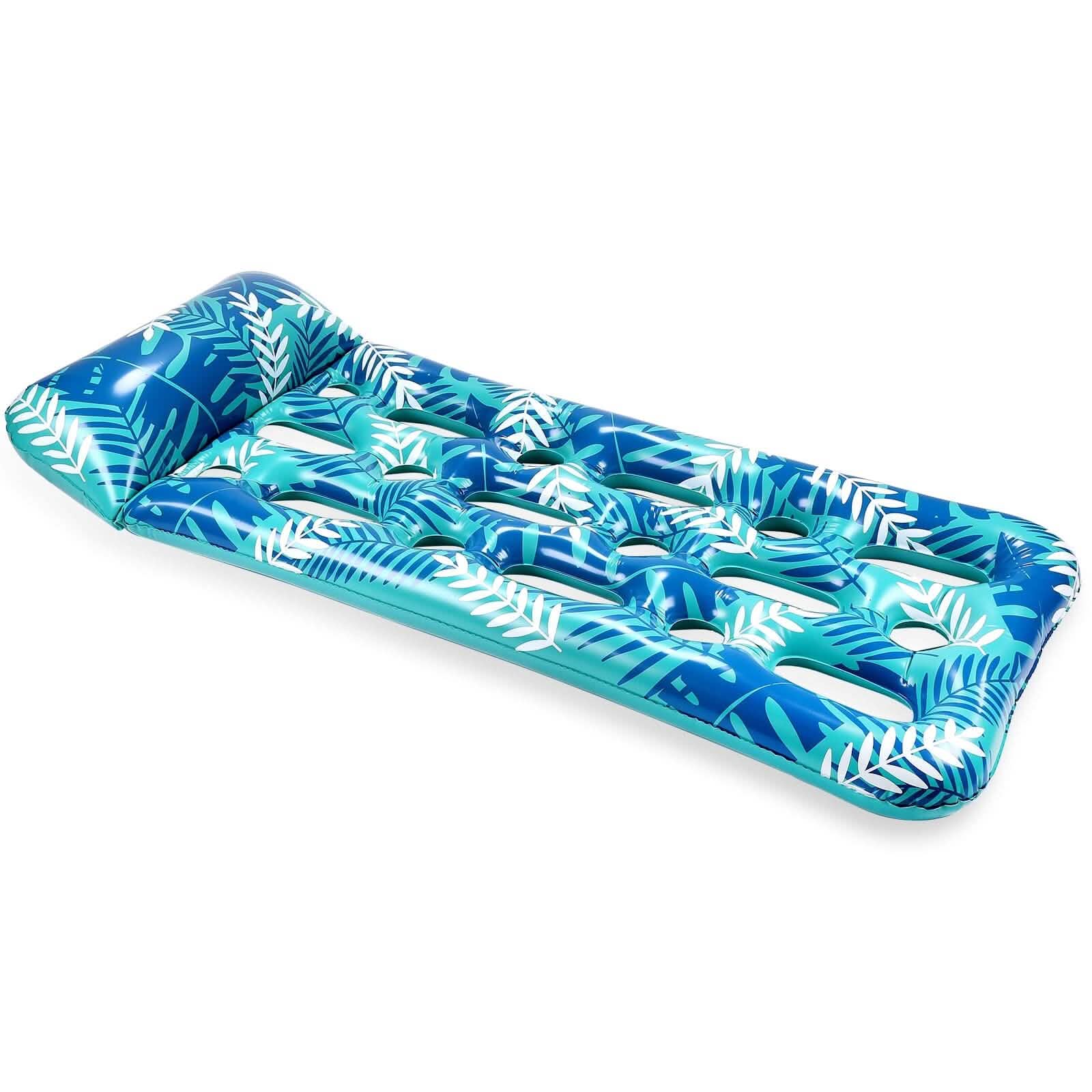 70" x 30" Inflatable Lounge Pool with Headrest DailySale
