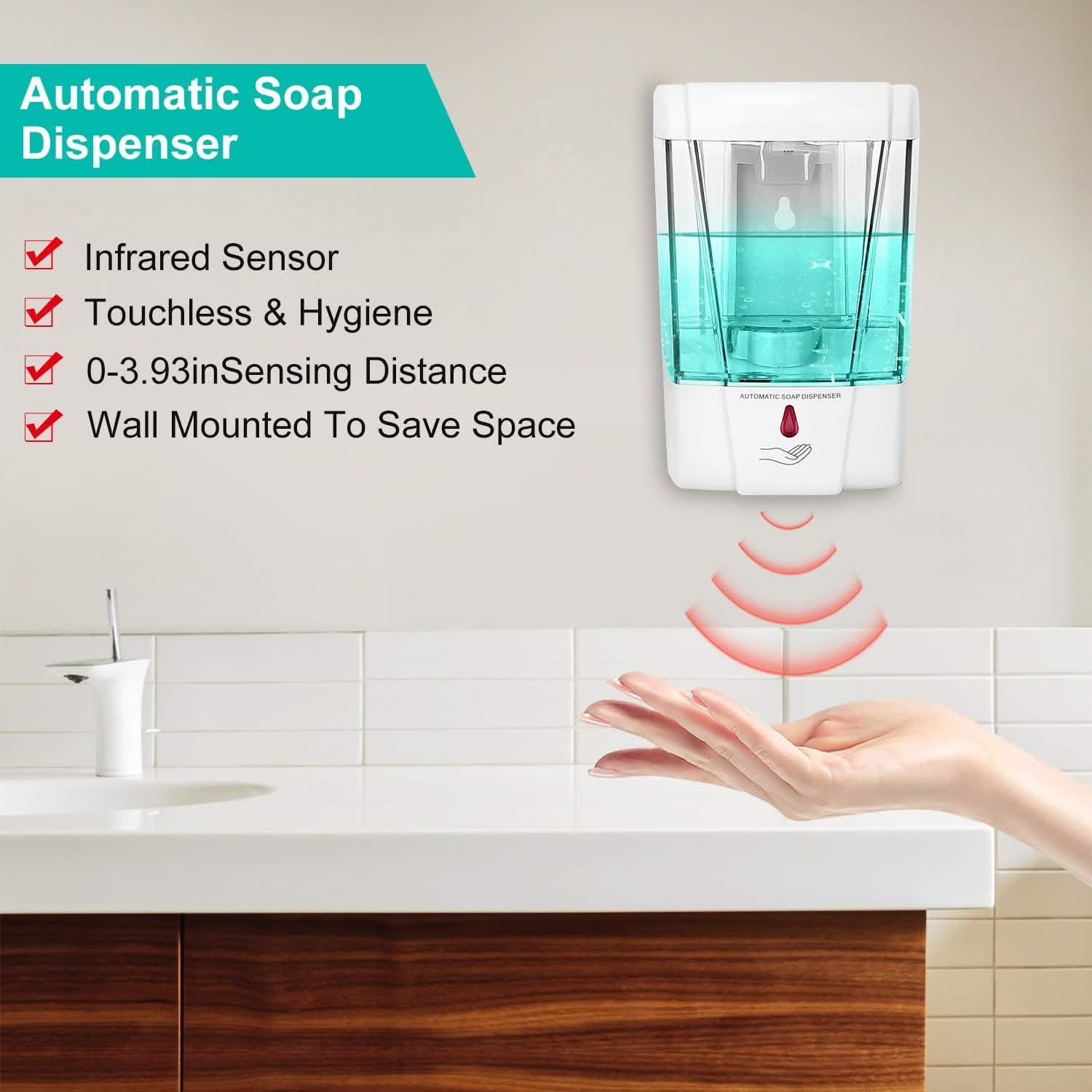 700ML Automatic Soap Dispenser DailySale