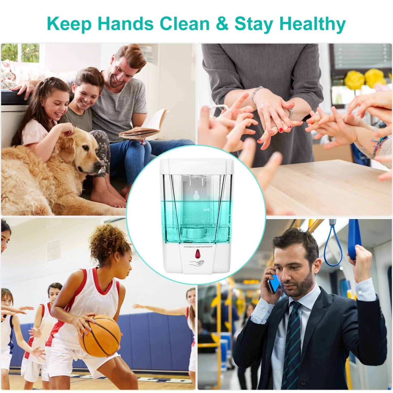 700ML Automatic Soap Dispenser DailySale