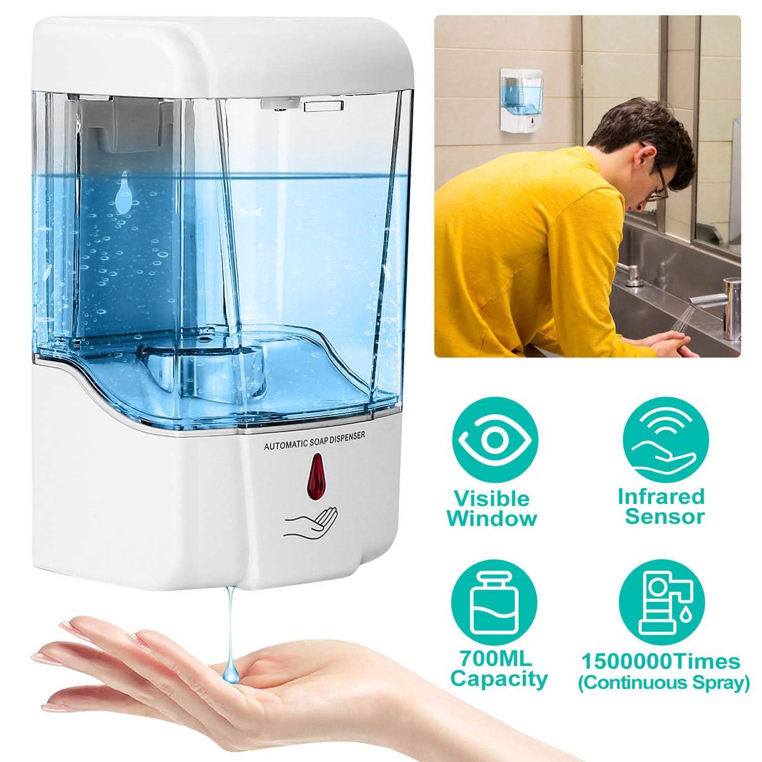 700ML Automatic Soap Dispenser DailySale
