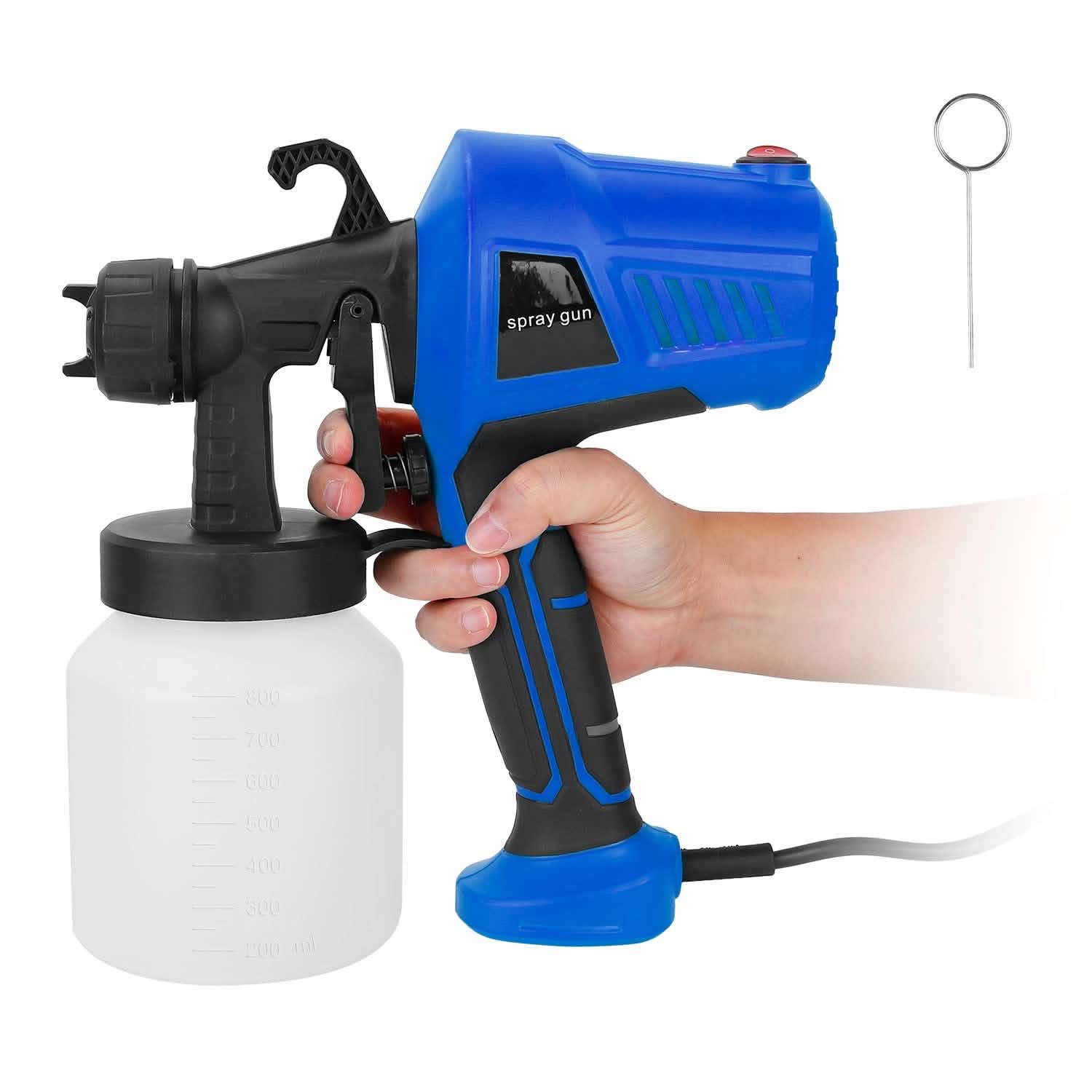 700W Electric Paint Sprayer Handheld HVLP Spray Painter DailySale
