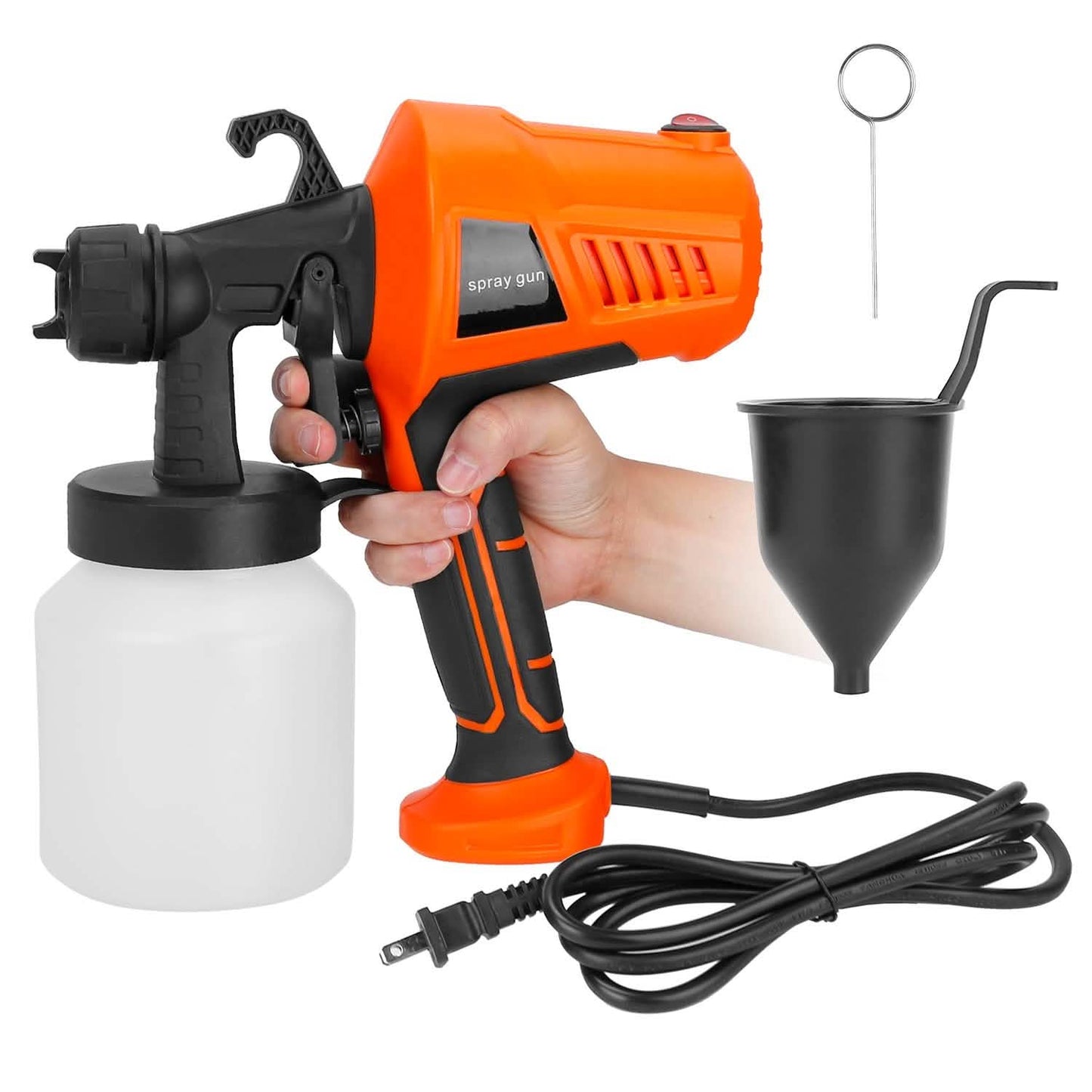 700W Electric Paint Sprayer Handheld HVLP Spray Painter DailySale