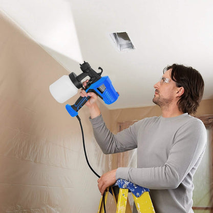 700W Electric Paint Sprayer Handheld HVLP Spray Painter DailySale
