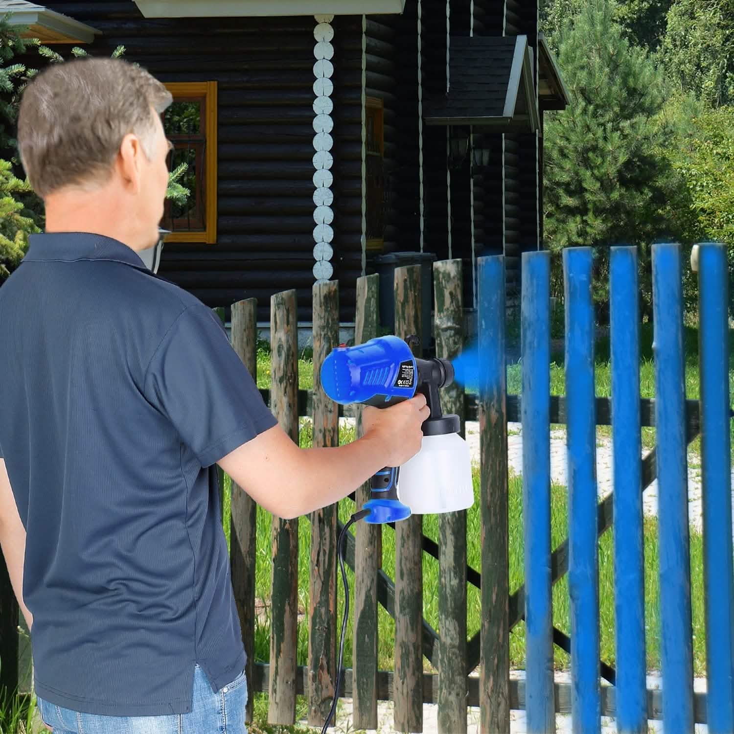 700W Electric Paint Sprayer Handheld HVLP Spray Painter DailySale