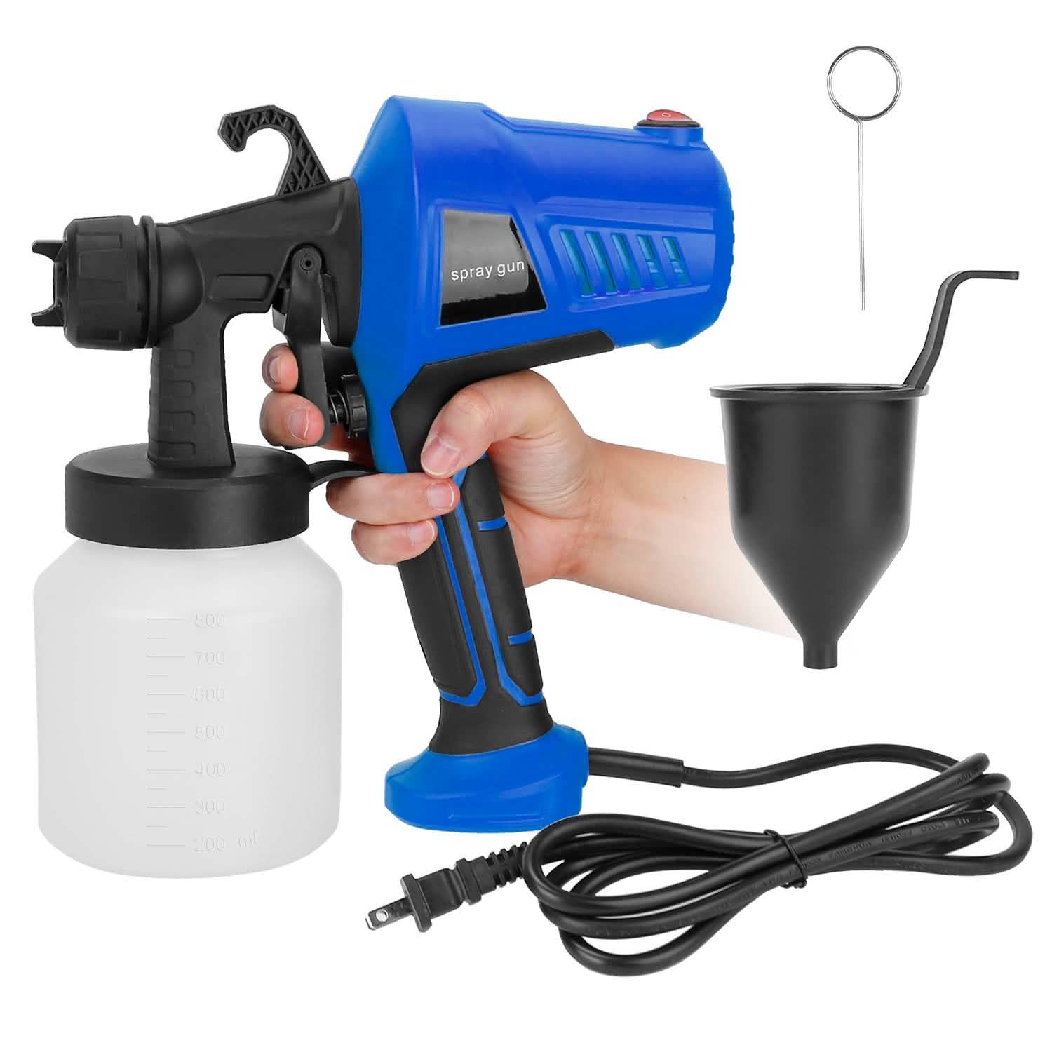 700W Electric Paint Sprayer Handheld HVLP Spray Painter DailySale