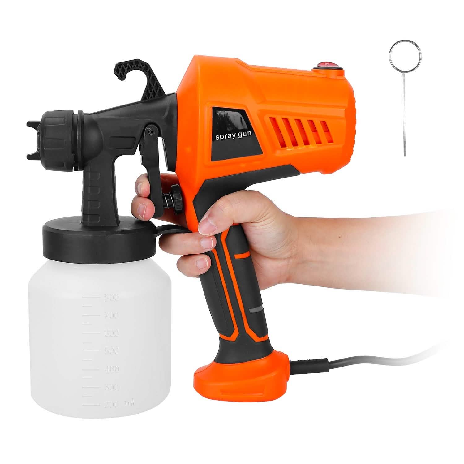 700W Electric Paint Sprayer Handheld HVLP Spray Painter DailySale