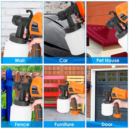 700W Electric Paint Sprayer Handheld with 3 Spray Patterns 800ml DailySale