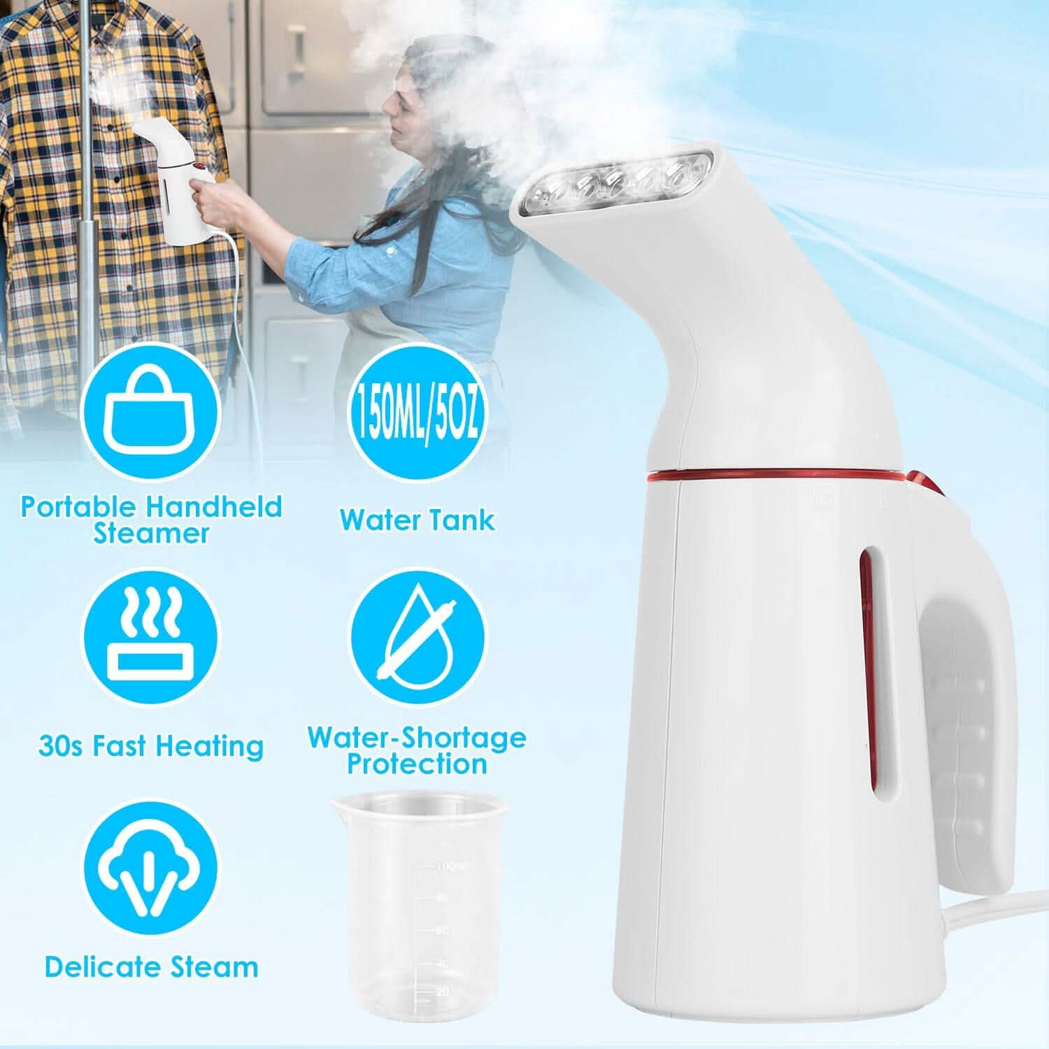 700W Portable Garment Steamer DailySale
