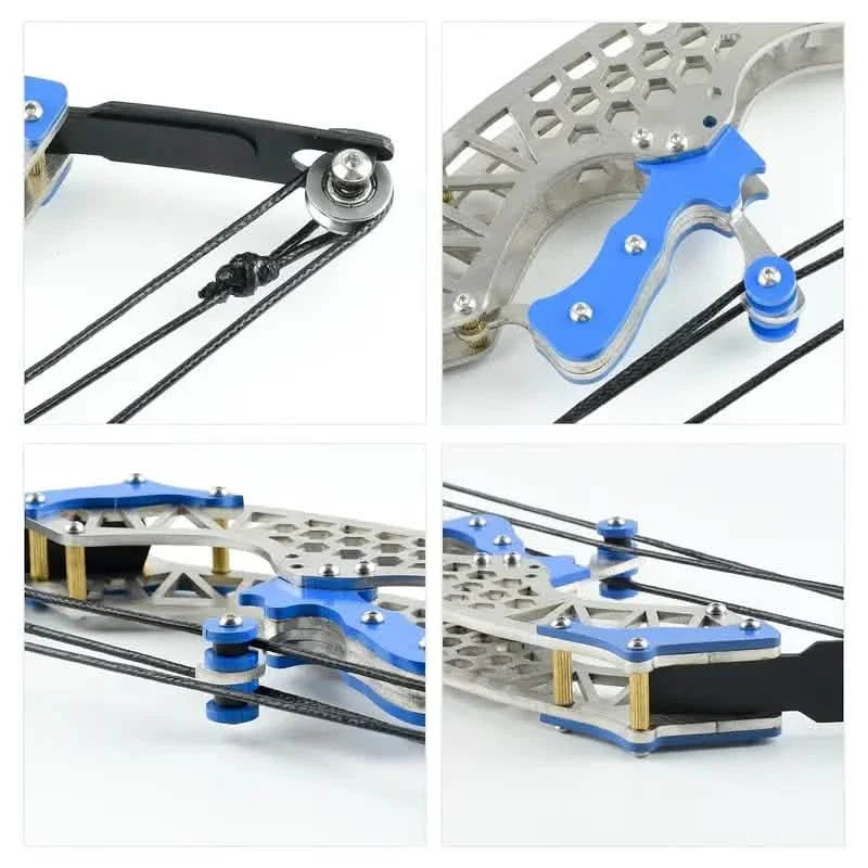 Mini Archery Bow Set – Right/Left Hand, Metal Compound Bow, Shooting Practice DailySale