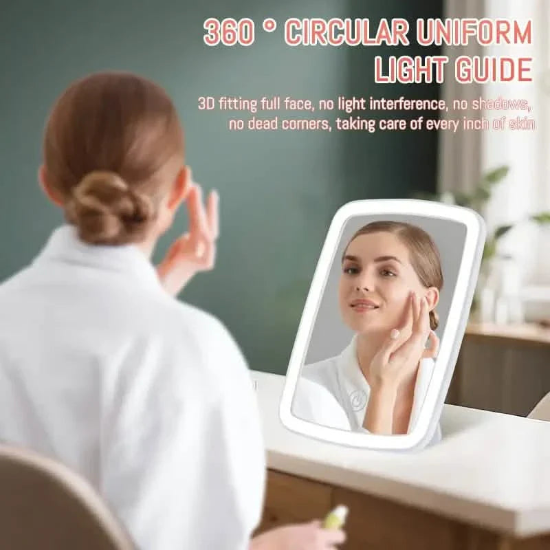 Makeup Mirror with Lights – USB Rechargeable DailySale