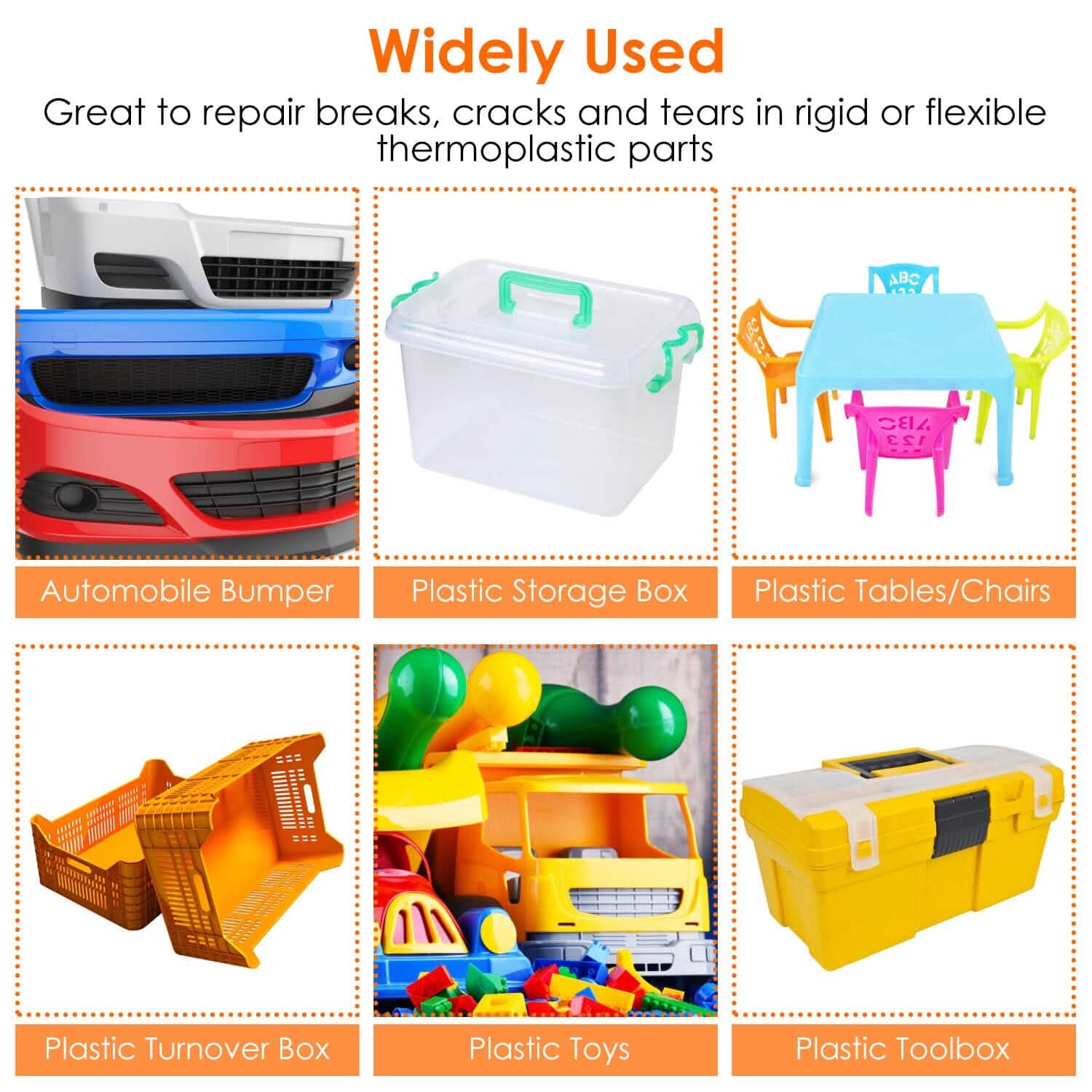 70W Plastic Welder Car Bumper Repair Kit DailySale