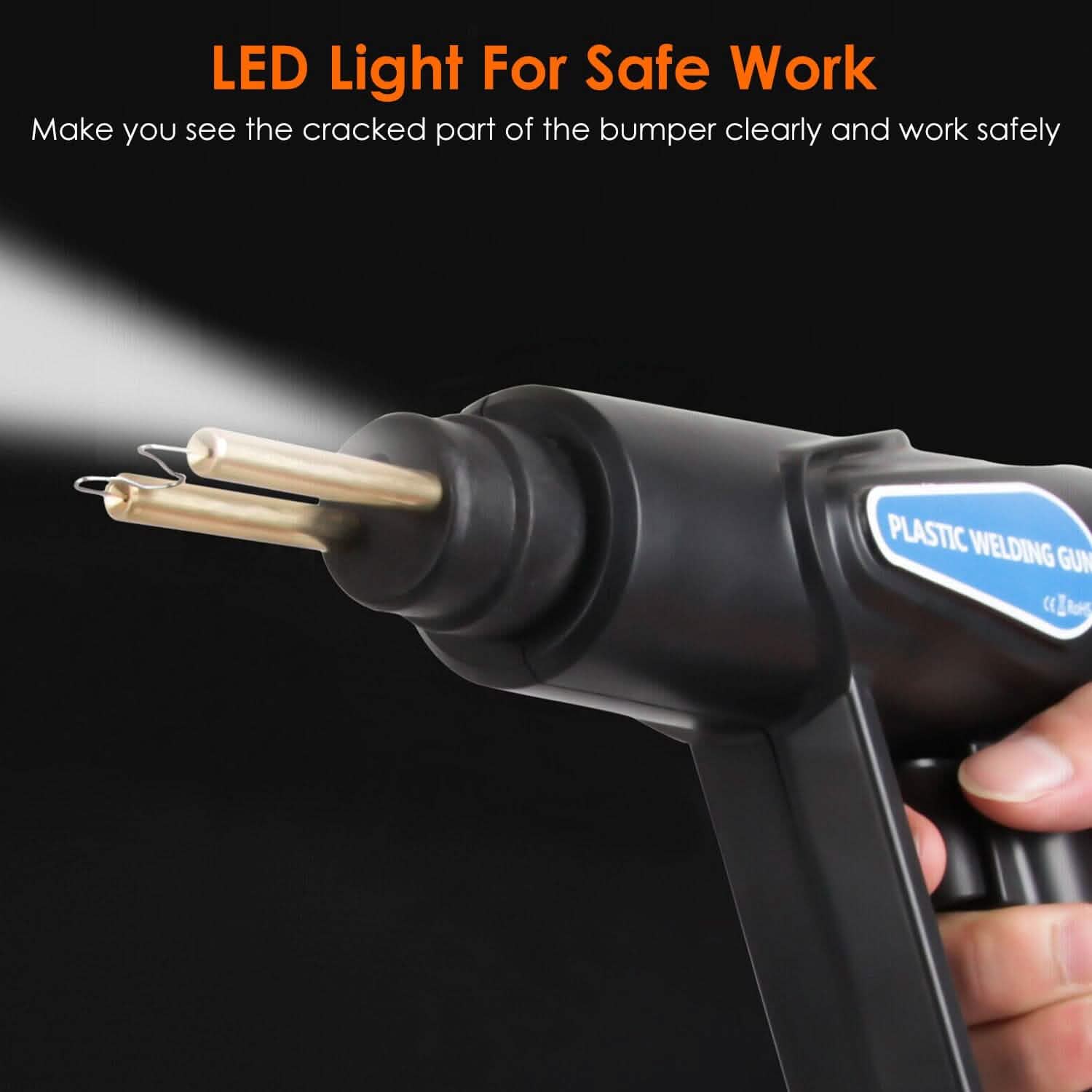 70W Plastic Welder Car Bumper Repair Kit DailySale