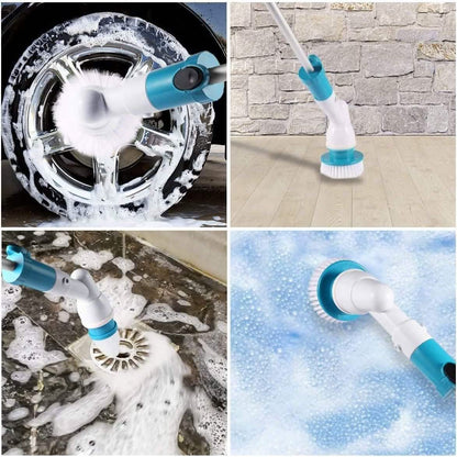 Electric Spin Scrubber Cordless Scrubber Brush with Long Handle DailySale